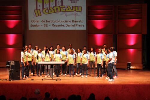 Apresentação do Coral ILBJ no CANTAJU