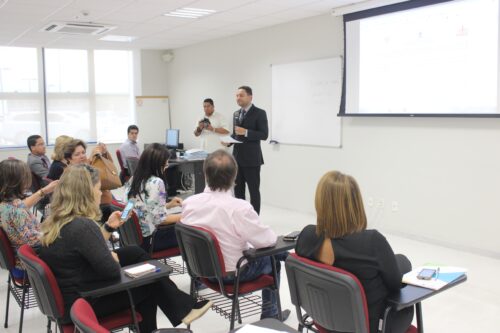 Reunião no MP com a promotoria de Educação