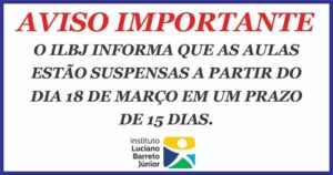 Aviso importante – Covid 19