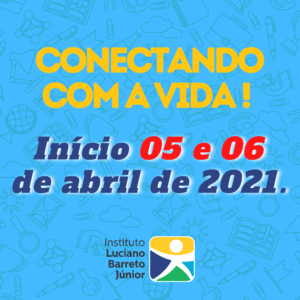 Início das aulas 05 e 06 de abril