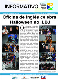 Oficina de Inglês celebra Halloween no ILBJ