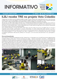 ILBJ recebe TRE no projeto Voto Cidadão