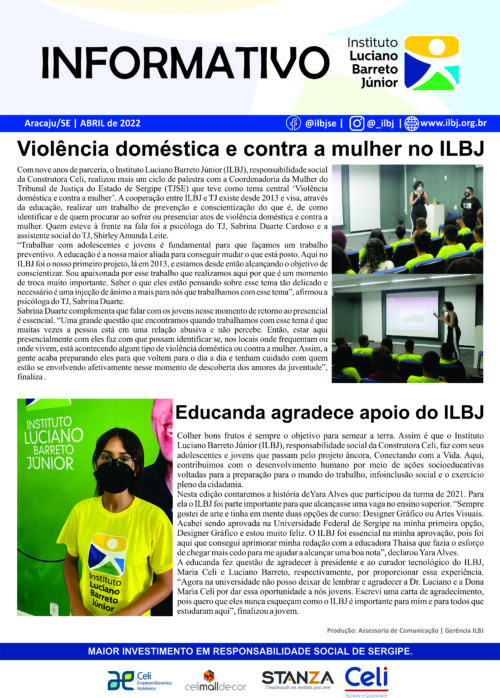 Informativo Abril 2022