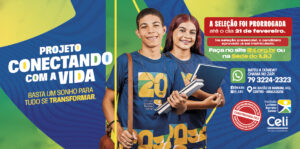 Seleção para o projeto ‘Conectando com a Vida’ 2025 segue aberta até 31 de janeiro